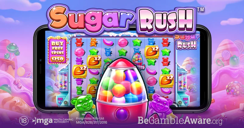 Sugar Rush slot artwork